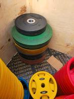 150 kg competition bumper plates, Ophalen, Gebruikt, Dumbbell