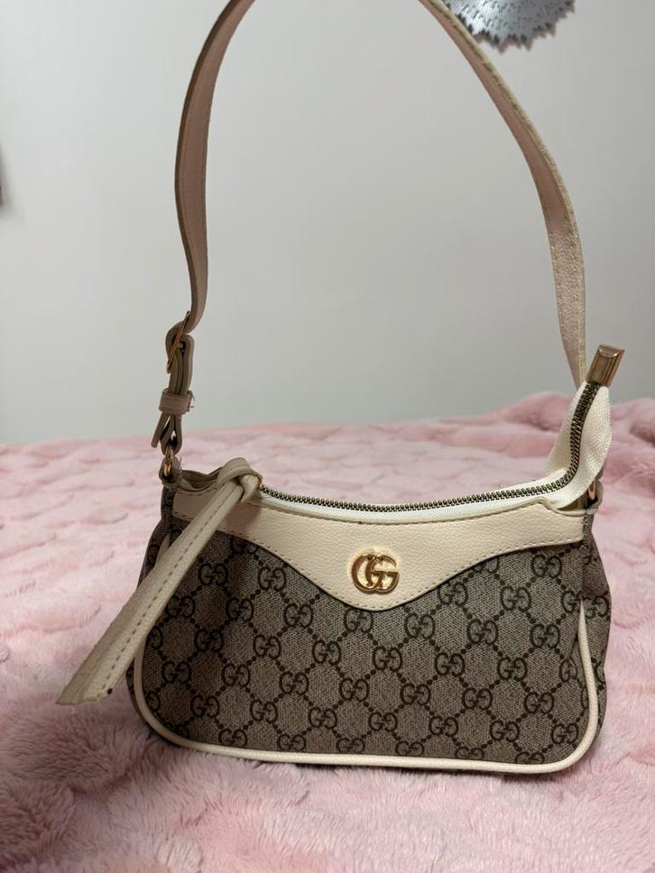 Gucci Ophidia Bag, Sieraden, Tassen en Uiterlijk, Tassen | Schoudertassen, Nieuw, Overige merken, Bruin, Leer, Ophalen of Verzenden