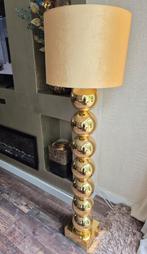 Vloer bollenlamp goud kleur - Erik Kuster style, Huis en Inrichting, Lampen | Vloerlampen, Ophalen, Gebruikt