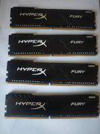 4x 32GB DDR4 3200 MHz Kingston HyperX Fury Gaming ram, Computers en Software, RAM geheugen, 32 GB, ., DDR4, Ophalen of Verzenden