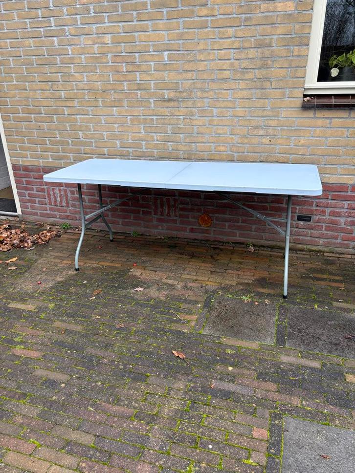 Klaptafels /Vouwtafels te huur, Huis en Inrichting, Tafels | Eettafels, Zo goed als nieuw, 50 tot 100 cm, 150 tot 200 cm, Vijf personen of meer
