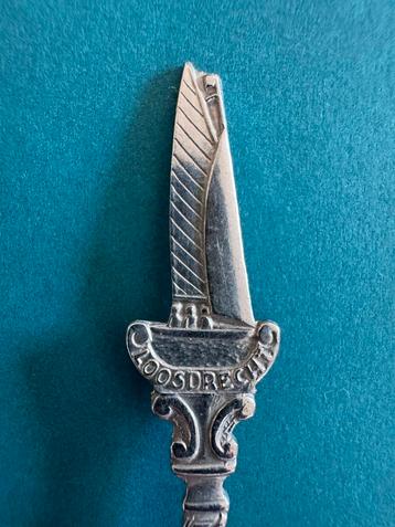 Verzilverd lepeltje Loosdrecht zeilboot beschikbaar voor biedingen