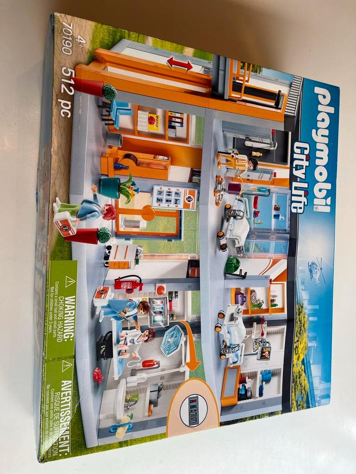 Playmobil Ziekenhuis, Kinderen en Baby's, Speelgoed | Playmobil, Zo goed als nieuw, Complete set, Ophalen of Verzenden