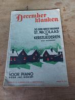 Vintage piano St.Nikolaas & Kerst bladmuziek., Verzamelen, Gebruikt, Ophalen of Verzenden
