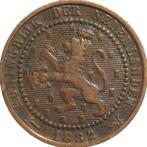 Nederland 1 cent 1882, Ophalen of Verzenden, Koning Willem III, 1 cent, Losse munt
