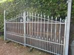 Robuuste sierlijke poort,  NIEUW gegalvaniseerd  4.40 meter, Ophalen, Met poort, Nieuw, Sierhekwerk