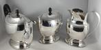 Zilveren theeservies 3 delen Theebus antiek 925 zilver, Antiek en Kunst, Antiek | Goud en Zilver, Ophalen of Verzenden, Zilver