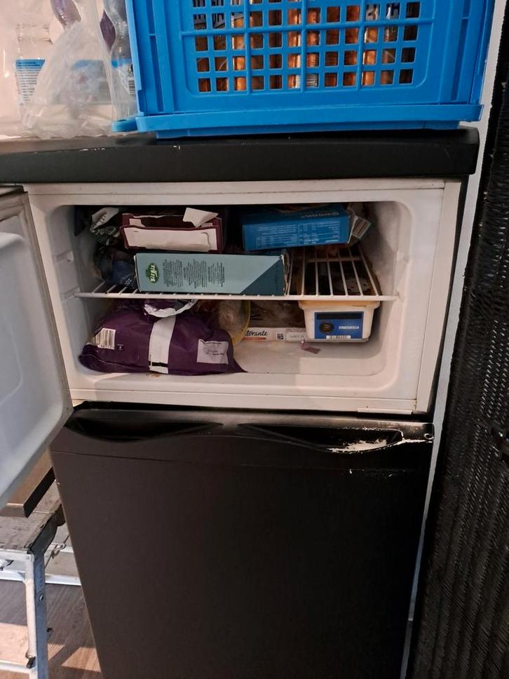 Koelvriescombinatie - Gebruikt, Goed!, Witgoed en Apparatuur, Koelkasten en IJskasten, Gebruikt, Met vriesvak, 100 tot 150 liter