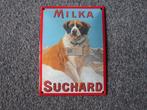MILKA EMAILLE RECLAMEBORD, Ophalen, Zo goed als nieuw, Reclamebord