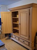 Bruine eikenkast, Huis en Inrichting, Ophalen, Gebruikt, 150 tot 200 cm, Eikenhout