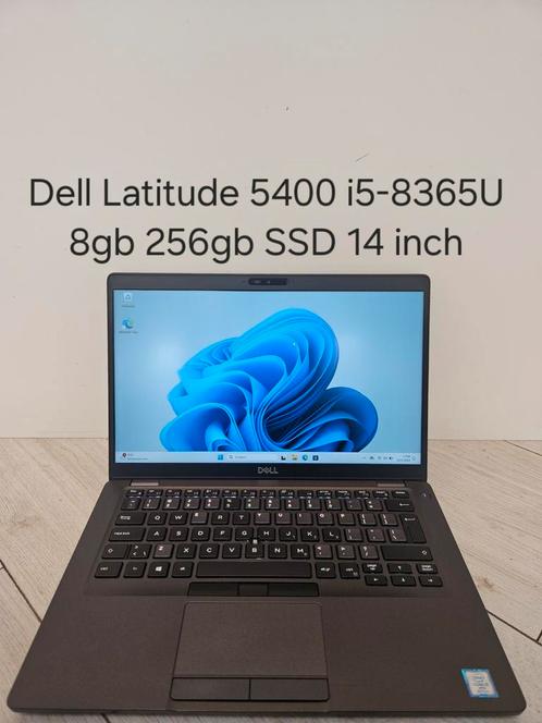 Prima staat: Dell Latitude 5400 i5-8365U 8gb 256gb 14 inch, Computers en Software, Windows Laptops, Refurbished, 14 inch, SSD