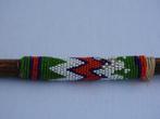 authentieke Afrikaanse speer kralenband Kenia Tanzania Zulu, Antiek en Kunst, Kunst | Niet-Westerse kunst, Ophalen of Verzenden