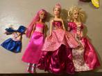 Mattel barbies oprolbare roze jurk prinsessen barbiepoppen, Kinderen en Baby's, Speelgoed | Poppen, Ophalen of Verzenden, Zo goed als nieuw