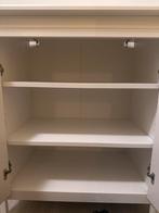 Witte IKEA kast met planken ophalen, Ophalen of Verzenden