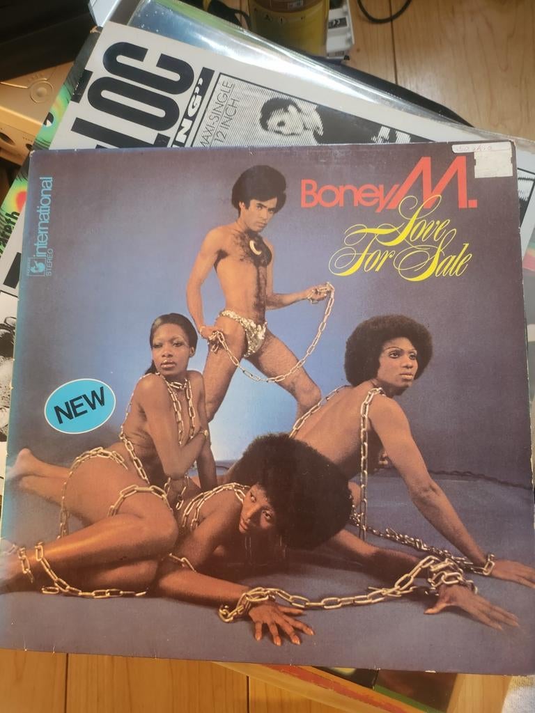 Boney M. - Love For Sale 12 inch Vinyl, Ophalen of Verzenden, Gebruikt, 12 inch