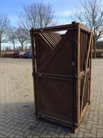 Hardhouten schuttingdelen schuin, Tuin en Terras, Schuttingen, Ophalen, Minder dan 3 meter