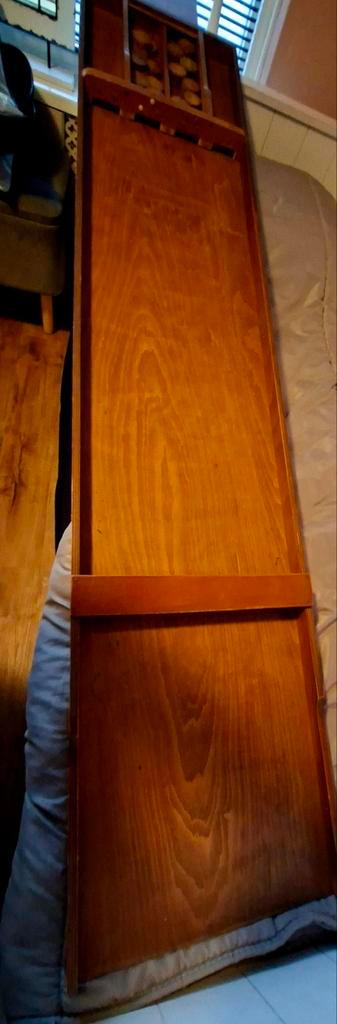 Authentieke Sjoelbak - Speelplezier voor Jong & Oud!, Hobby en Vrije tijd, Gezelschapsspellen | Bordspellen, Gebruikt, Een of twee spelers