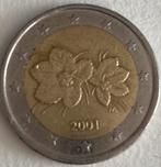 Zeldzame 2 euro Finland 2001, Ophalen of Verzenden, Finland, 2 euro, Losse munt