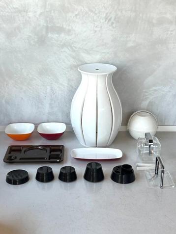 Guzzini schalen ijsemmer wasmand servethouder vintage design beschikbaar voor biedingen