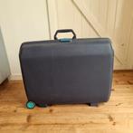 Samsonite hardcase koffer blauw, Slot, Gebruikt, Ophalen of Verzenden, Hard kunststof