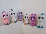 5x TY Beanie Boo Knuffels schattige Eenhoorn Unicorn, Ophalen of Verzenden, Zo goed als nieuw, Overige typen