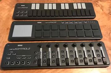 Complete MIDI controller set KORG beschikbaar voor biedingen