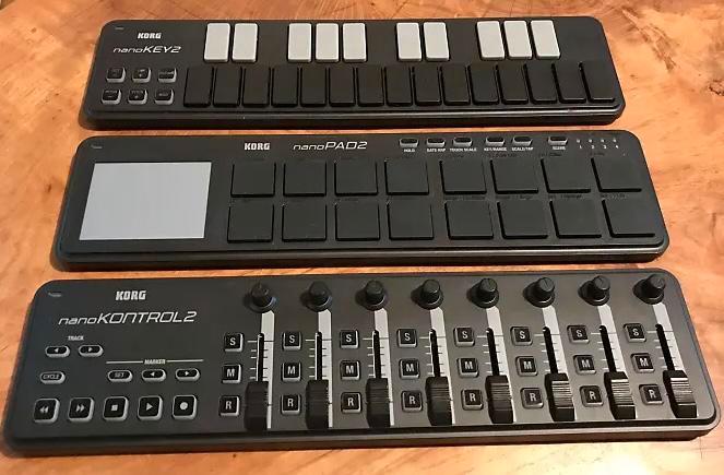 Complete MIDI controller set KORG, Muziek en Instrumenten, Midi-apparatuur, Zo goed als nieuw, Ophalen of Verzenden
