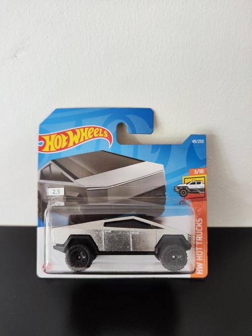 Hot Wheels Tesla Cybertruck, Hobby en Vrije tijd, Modelauto's | Overige schalen, Nieuw, Auto, Ophalen of Verzenden