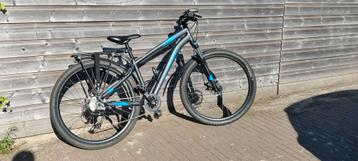 Rockrider ST120 MTB maat M zwart blauw ZEER COMPLEET beschikbaar voor biedingen