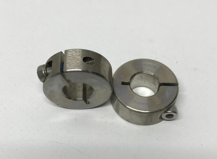 RVS klemringen, asmaat 12 mm, buiten diameter 28 mm, Doe-het-zelf en Verbouw, IJzerwaren en Bevestigingsmiddelen, Nieuw, Overige typen