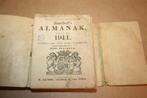 Hazelhoff's Provinciale Groninger Almanak - 1911 !!, Ophalen of Verzenden, 20e eeuw of later, Gelezen