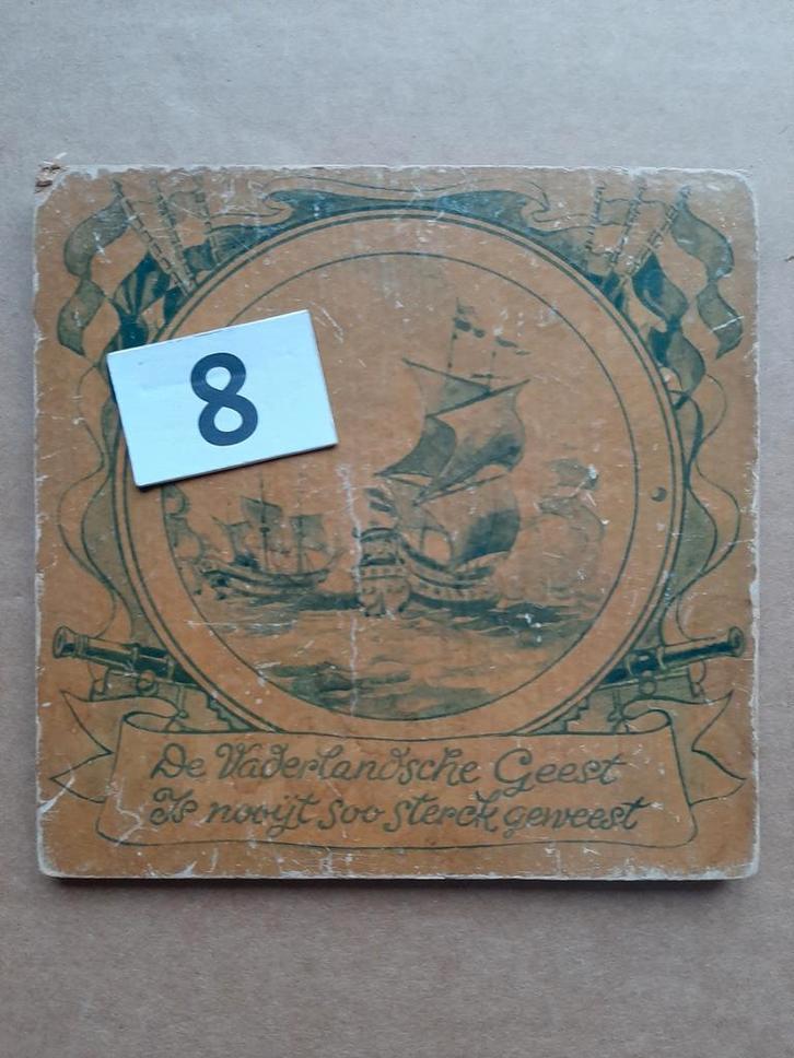 Bevrijdingstegeltje, Verzamelen, Militaria | Tweede Wereldoorlog, Landmacht, Boek of Tijdschrift, Nederland, Ophalen of Verzenden