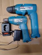 2 klassieke Makita accuboormachines, Doe-het-zelf en Verbouw, Ophalen of Verzenden, Gebruikt, Boor- en Schroefmachine, Variabele snelheid