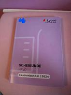 Examenbundel scheikunde (HAVO) 2024, Boeken, Schoolboeken, Ophalen of Verzenden, Zo goed als nieuw, HAVO, Scheikunde