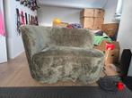 WOOOD Stone fauteuil warmgroen velvet, Huis en Inrichting, Nieuw, 75 tot 100 cm, Ophalen of Verzenden, 75 tot 100 cm