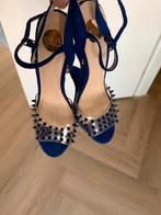 Hoge sleehakken wedges maat 38(high heels,pumps,sandalen), Kleding | Dames, Schoenen, Blauw, Ophalen of Verzenden, Schoenen met hoge hakken