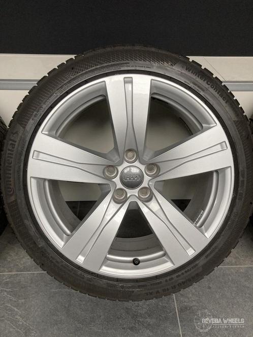 18” originele Audi A5 / S5 velgen + winterbanden 5x112, Auto-onderdelen, Banden en Velgen, Banden en Velgen, Winterbanden, 18 inch