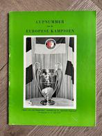 Zeldzaam programma Feyenoord-Celtic Europacup 1 finale 1970, Verzamelen, Sportartikelen en Voetbal, Boek of Tijdschrift, Gebruikt