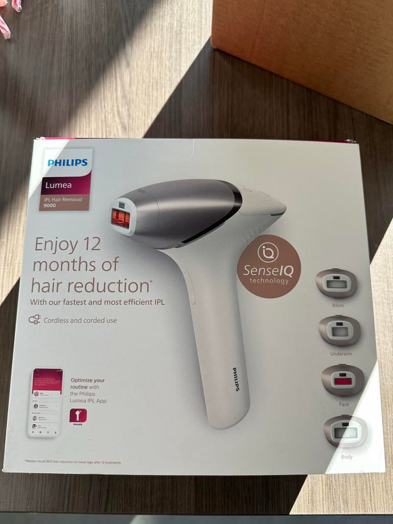 Philips Lumea IPL 9000 Series BRI958/00, Witgoed en Apparatuur, Persoonlijke-verzorgingsapparatuur, Ophalen of Verzenden, Nieuw