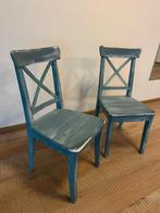 Ikea Stoelen - Set van 2, Ophalen, Gebruikt, Twee, Blauw