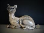 Beeldje kat - poes - Siamese kat, Ophalen of Verzenden, Gebruikt, Dier