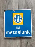 Emaille bord Lid Metaalunie, Ophalen, Gebruikt, Overige typen