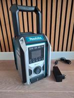 Makita Bouwradio DMR114 Als Nieuw, Audio, Tv en Foto, Radio's, Ophalen of Verzenden, Zo goed als nieuw, Bouwradio