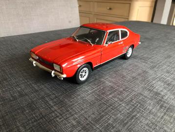 Minichamps 1/18 ford Capri uit 1969-1974 zonder doos beschikbaar voor biedingen