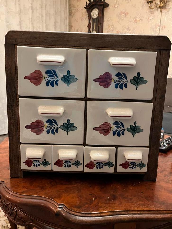 Vintage Roal Holland Kruidenkast (boch), Antiek en Kunst, Antiek | Keukenbenodigdheden, Ophalen