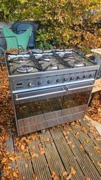 Smeg fornuis, 6 pits, dubbele oven, Ophalen, Gebruikt, 50 tot 100 cm, Minder dan 100 cm