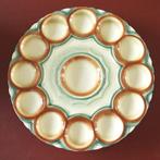 Sarreguemines Digoin - groot serveerplateau voor oesters, Antiek en Kunst, Antiek | Servies los, Ophalen of Verzenden