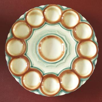 Sarreguemines Digoin - groot serveerplateau voor oesters beschikbaar voor biedingen