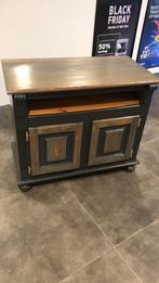 Vintage tv kastje opgeknapt, Ophalen, 100 tot 150 cm, Zo goed als nieuw, Grenenhout