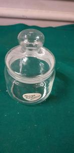 snoeppot glas met deksel, Ophalen of Verzenden, 'T Olde Gre-j, Info@toldegrej.nl, Endepoelstraat 20f Didam